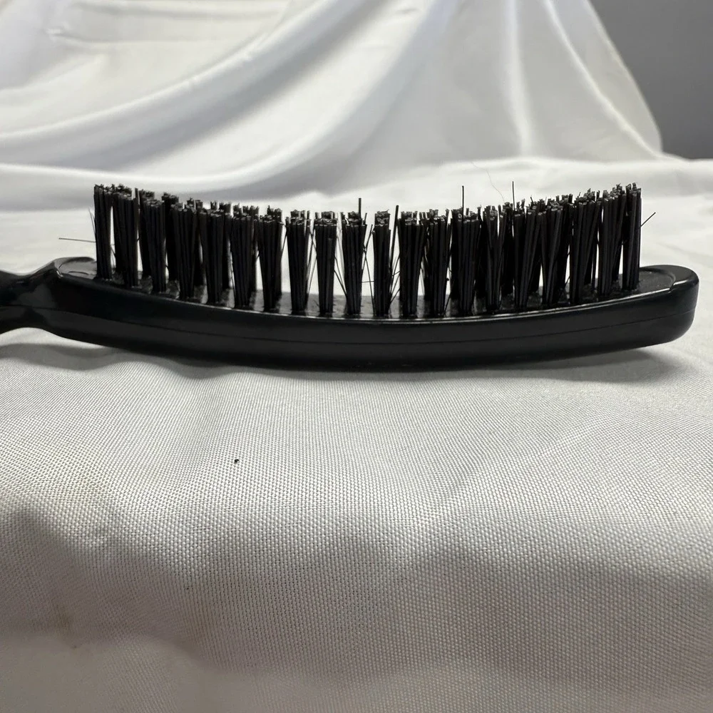 Vintage Goody‎ Hair Brush Black Plastic Volumizing Nylon Bristle Teasing Styling